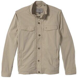 NEW $130 Royal Robbins Traveler Convertible Jacket II! Tan  Jacket Turns to Vest